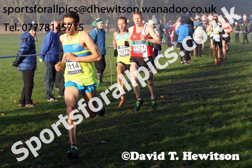 Senior and under-23 men, European Cross Country Trials, Sefton Park, Liverpool. Photo: David T. Hewitson/Sports for All Pics